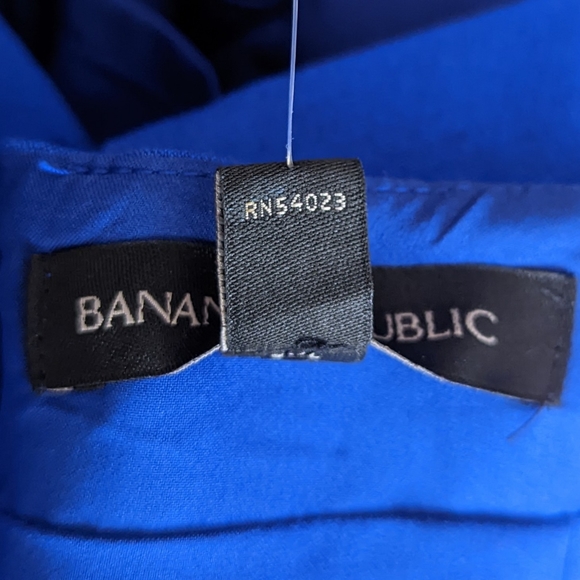 Banana Republic Women’s Sz 6 Blue Mini Pencil Skirt - Picture 7 of 10